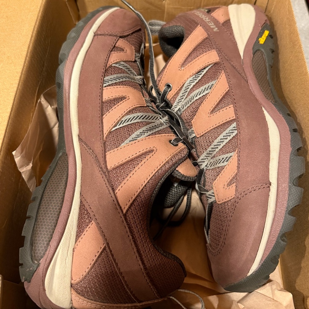 Merrell Women's Athletic Shoes in Brown and Gray